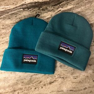 New! 2 piece Patagonia wool beanies
